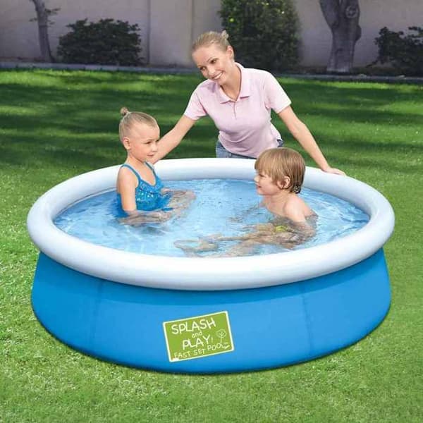 Uppblåsbar pool - Bestway - Min första pool - Ø152x38 cm - Tri-tech - 477 L