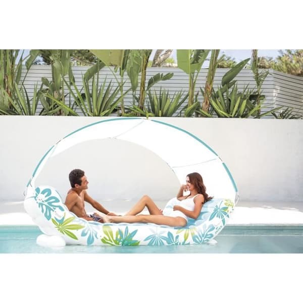 Intex Lounge Hammock Tropical Uppblåsbar Poolmadrass