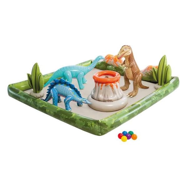 Uppblåsbar lekutrustning Dino Aventure - Intex