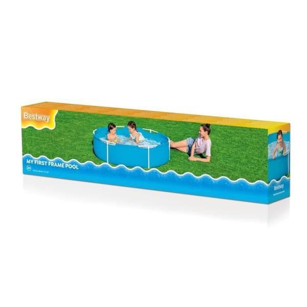 BESTWAY Simbassäng - Min första FramePool - 152 x 38 cm - Rund