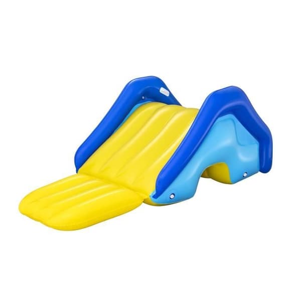 Kæmpe oppustelig rutsjebane - BESTWAY - 52453 - 247 x 124 x 100 cm - 3 år og ældre - 75 kg