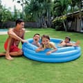 Miniatyrbillede 2 af 2: INTEX Piscinette Bleu Cristal - 147 x 33 cm - 3 ruller
