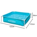 Miniatyrbilde 2 av 8: Barnpool / Rampool / Badpool / Pool - 122x122x30 cm