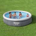Miniatyrbild 5 av 5: Bestway Uppblåsbar Pool för Vuxna Ratan med Reningsverk 366x76 cm Trädgård 57445