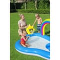 Miniatyrbild 11 av 11: Bestway Uppblåsbar Pool Lekpark Regnbåge 257x145x91 cm +2 År Trädgård 53092