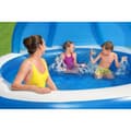 Miniatyrbild 7 av 11: Bestway Uppblåsbar Pool 2 Kammare Parasoll 241x241x140 cm +6 År Trädgård 54337
