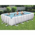 Miniatyrbild 1 av 2: Bestway Pool Power Steel rektangulär 549x274x122 cm