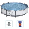 Miniatyrbild 2 av 2: Bestway Pool med stålram Steel Pro MAX med tillbehör 366x76 cm