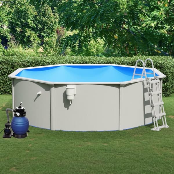 Pool med sandfilterpump 460x120 cm