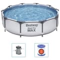 Miniatyrbild 2 av 2: Bestway Pool med stålram Steel Pro MAX med tillbehör 305x76 cm
