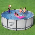Miniatyrbild 1 av 2: Bestway Pool med tillbehör Steel Pro MAX rund 396x122 cm