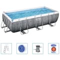 Miniatyrbild 2 av 2: Bestway Pool Power Steel med tillbehör 404x201x100 cm