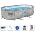 Miniatyrbild 2 av 2: Bestway Pool Power Steel med tillbehör 427x250x100 cm