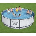 Miniatyrbild 1 av 2: Bestway Pool Steel Pro MAX med tillbehör rund 457x122 cm