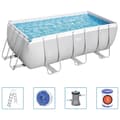 Miniatyrbild 2 av 2: Bestway Pool Power Steel rektangulär 412x201x122 cm