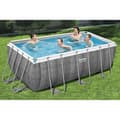 Miniatyrbild 1 av 2: Bestway Pool Power Steel rektangulär 412x201x122 cm