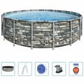 Miniatyrbild 1 av 2: Bestway Power Steel pool 549x132 cm