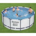 Miniatyrbild 1 av 2: Bestway Pool Steel Pro MAX rund med tillbehör 366x122 cm