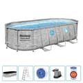 Miniatyrbild 2 av 2: Bestway Pool Power Steel Swim Vista Series set 549x274x122 cm