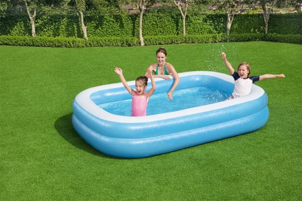 Bestway Blue suorakulmainen perheallas - 2,62 m x 1,75 m x 51 cm - sininen
