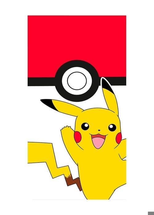 Simbassängdekoration - dekorativt föremål för Nintendo pool - NW1068 - Importera ny Pokemon Cotton Beach Handduk
