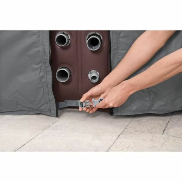 Svømmebassengovertrekk Bestway Lay Z Spa 201 x 80 cm Grå