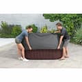 Miniatyrbillede 4 af 11: Swimmingpool Cover Bestway Lay Z Spa 201 x 80 cm Grå