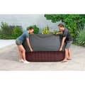 Miniatyrbillede 11 af 11: Swimmingpool Cover Bestway Lay Z Spa 201 x 80 cm Grå