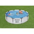 Miniatyrbild 2 av 6: BESTWAY Steel Pro Max™ Tubular Above Ground Pool Kit - 305 x 76 cm - Rund (med patronrenare och filtreringspump)
