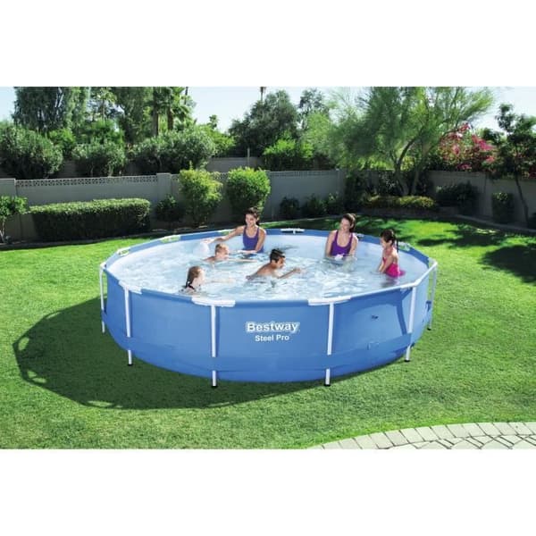 BESTWAY Rund tubformad pool Ø3,66 x H0,76m