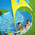 Miniatyrbild 6 av 6: Bestway Splash-In-Shade Tubular Above Ground Barnpool 244x51 cm med takskydd
