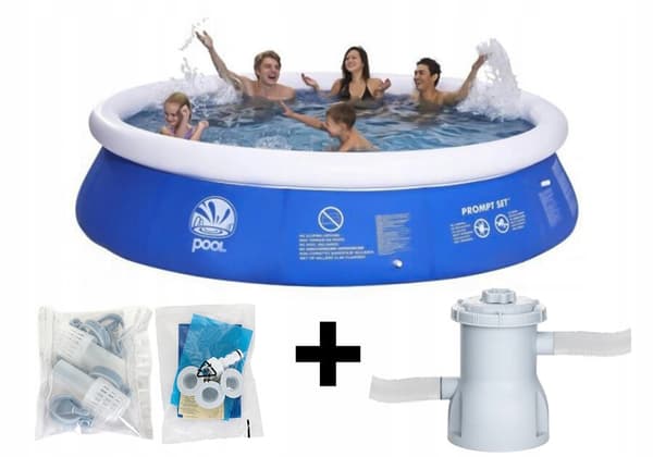 Avenli Garden Expansion Pool med Pump 360x76 cm