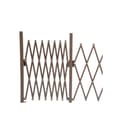 Miniatyrbild 3 av 3: Outsunny Saxofon Utviklingsbarriere 52-405cm Trädgård Alu Brun H103,5cm