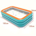 Miniatyrbillede 2 af 6: OBOSOE Oppustelig Pool / Swimmingpool til børn