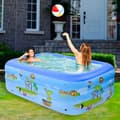 Miniatyrbillede 5 af 6: OBOSOE oppustelig pool / swimmingpool for børn / for børn og familier - rektangulær