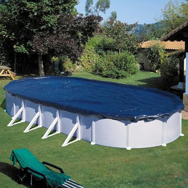 Pool Cover Gre Blå Svart