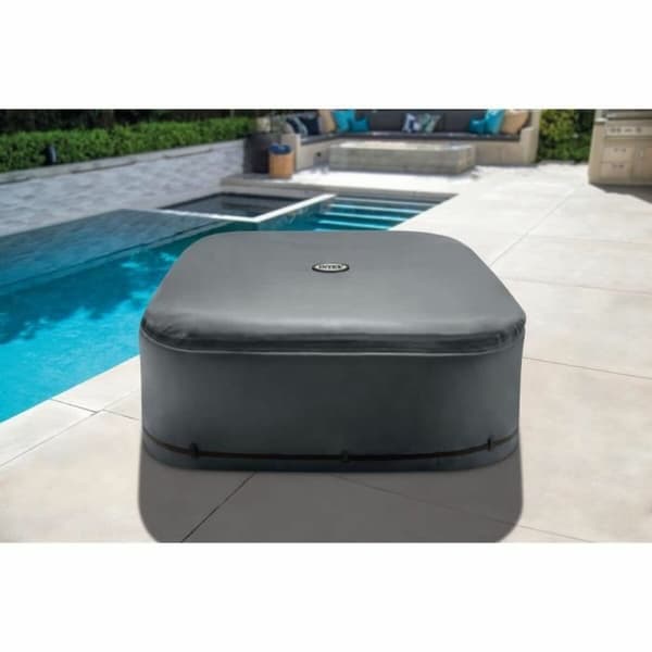 Swimmingpool Cover Intex Grå 1,73 x 1,73 x 0,71 m (4 enheder)