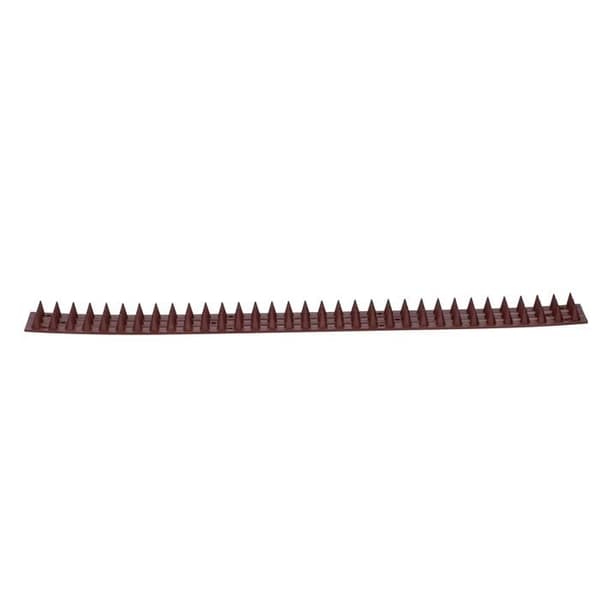 Spikar för staket - KINZO - Förpackning med 10 stycken - Vit - Plast - 17 x 45 x 490 mm