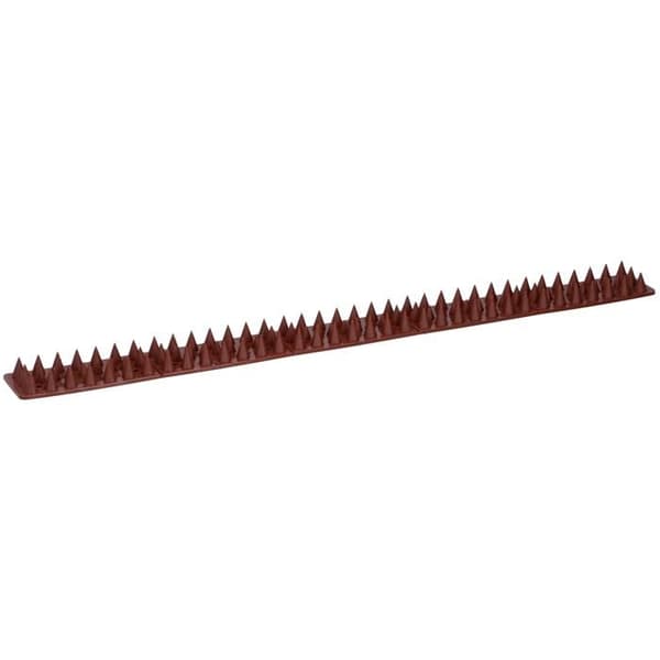 Spikar för staket - KINZO - Förpackning med 10 stycken - Vit - Plast - 17 x 45 x 490 mm