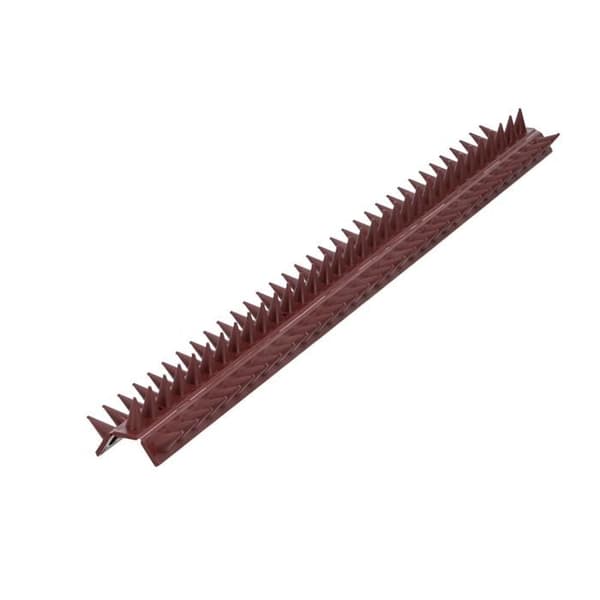 Spikar för staket - KINZO - Förpackning med 10 stycken - Vit - Plast - 17 x 45 x 490 mm