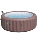 Miniatyrbild 4 av 6: Bestway Lay-Z-Spa Hawaii Smart AirJet 6 utomhusspapool, Terrakotta, 196 cm x 71 cm