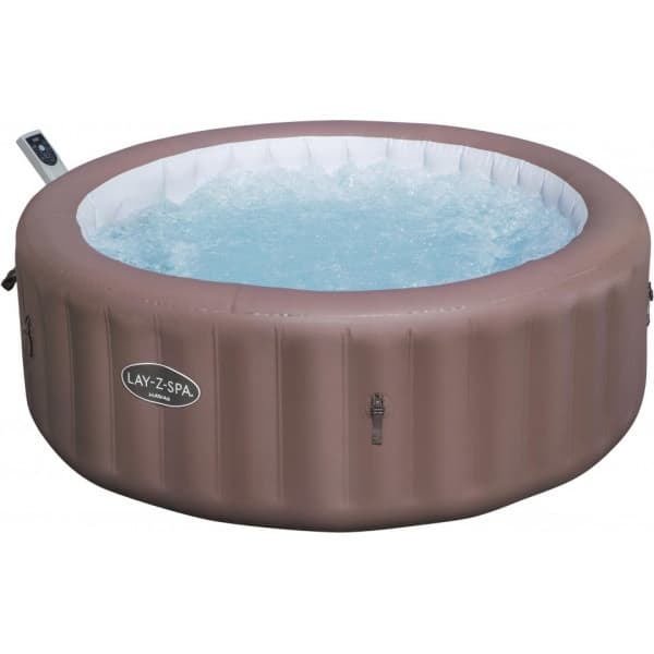 Bestway Lay-Z-Spa Hawaii Smart AirJet 6 utomhusspapool, Terrakotta, 196 cm x 71 cm