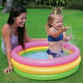 Miniatyrbild 3 av 4: Uppblåsbar plaskpool för barn Intex Sunset Ringar 68 L 86 x 25 x 86 cm (6 antal)