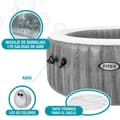Miniatyrbild 4 av 6: Uppblåsbart spa Intex Purespa Greywood Deluxe 28442EX 6 platser 220-240 V 1741 l/h 1089 L