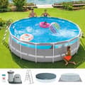 Miniatyrbild 4 av 6: flyttbar pool Intex 488 x 122 cm