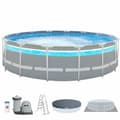 Miniatyrbild 1 av 6: flyttbar pool Intex 488 x 122 cm