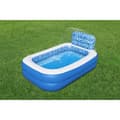 Miniatyrbillede 4 af 4: Bestway Oppustelig Silikone Pool med Sprinkler 229x152x196 cm +6 År Have 54451