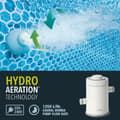 Miniatyrbillede 6 af 7: Rensesystem til swimmingpool Intex 1250 l/h 4 enheder