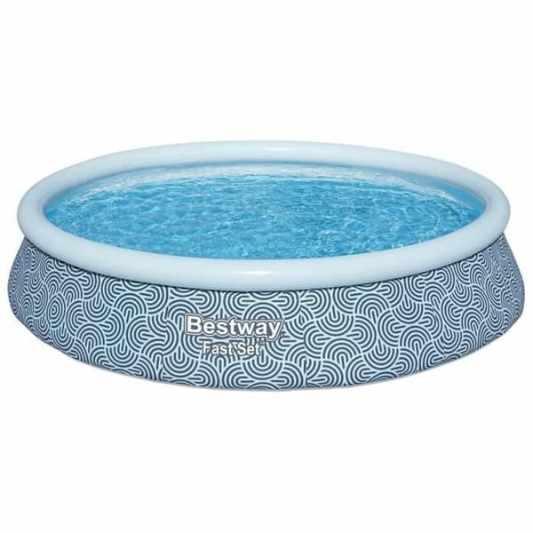 oppblåstbart basseng Bestway Blå 396 x 84 cm