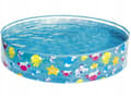 Miniatyrbild 1 av 11: Lollanda Barnpool 122/152x25 cm, Pool För Barn – Havstema, Blå, Portabel